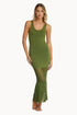 PQ Swim Olive Claudia Fringe Dress